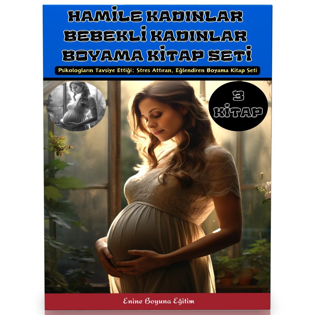 Hamile Kadınlar Boyama Kitap Seti (3 Kitap)
