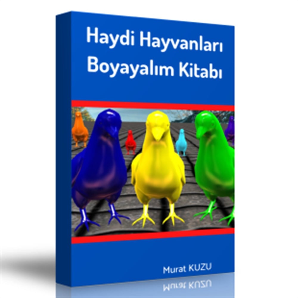 Haydi Hayvanları Boyayalım Kitabı