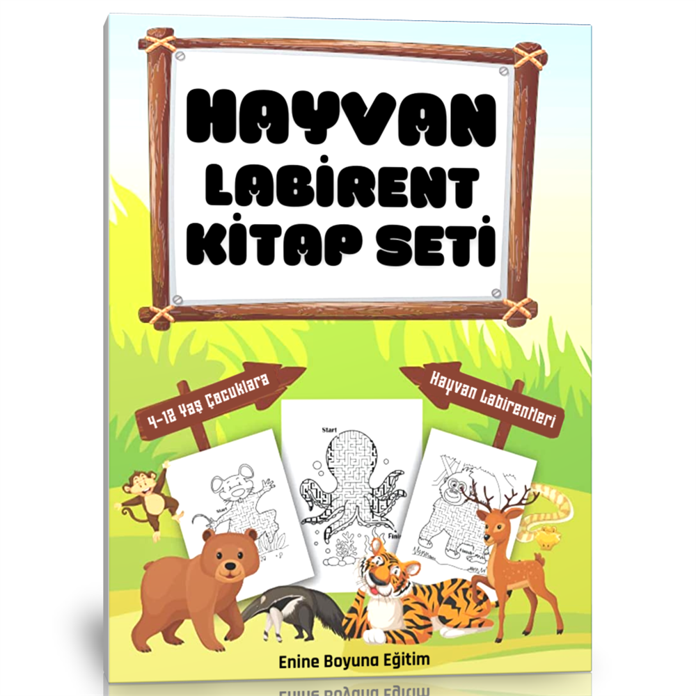 Hayvan Labirent KİTAP SETİ 