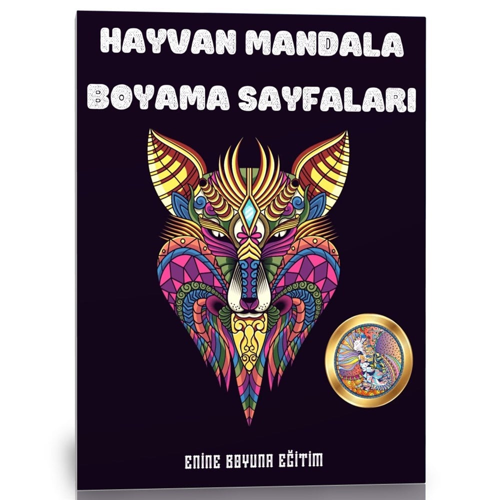 Hayvan Mandala Boyama Sayfaları