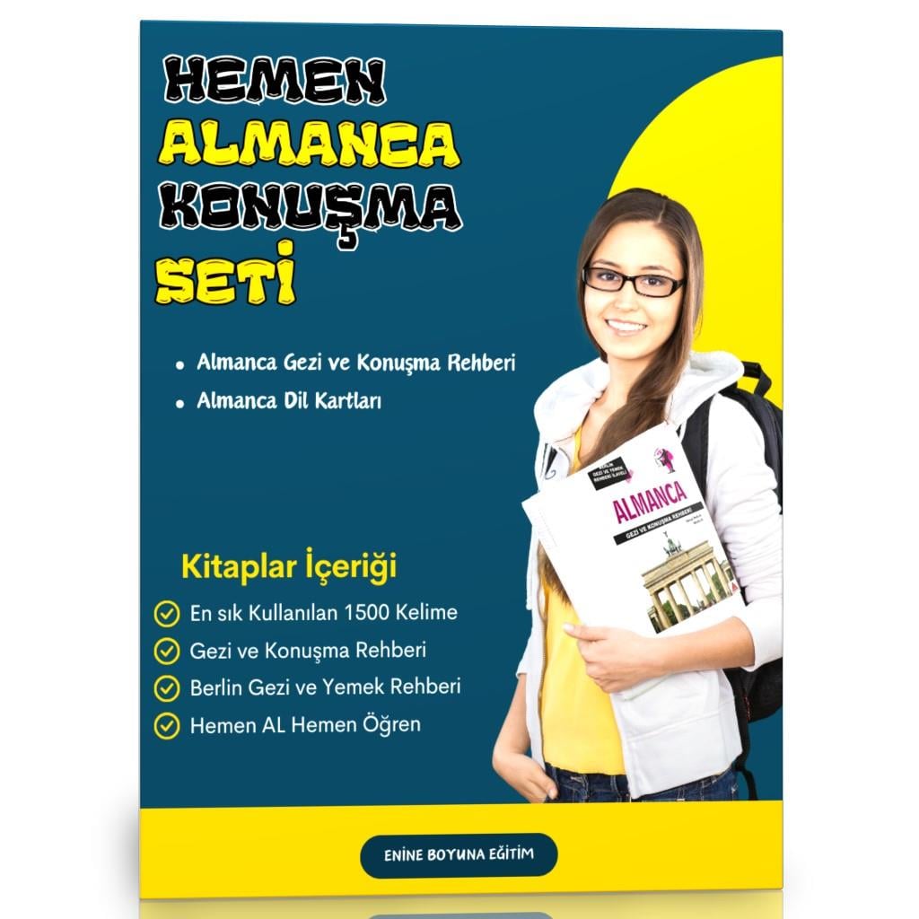 Hemen Almanca Konuşma Seti (2 Süper Kaynak)