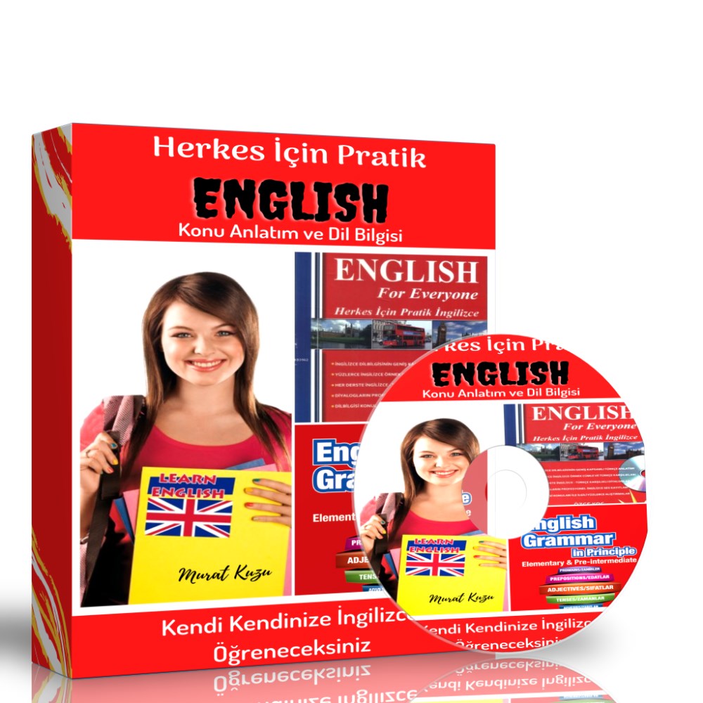 Herkes İçin Pratik İngilizce Eğitim Seti (2 Süper Kitap)