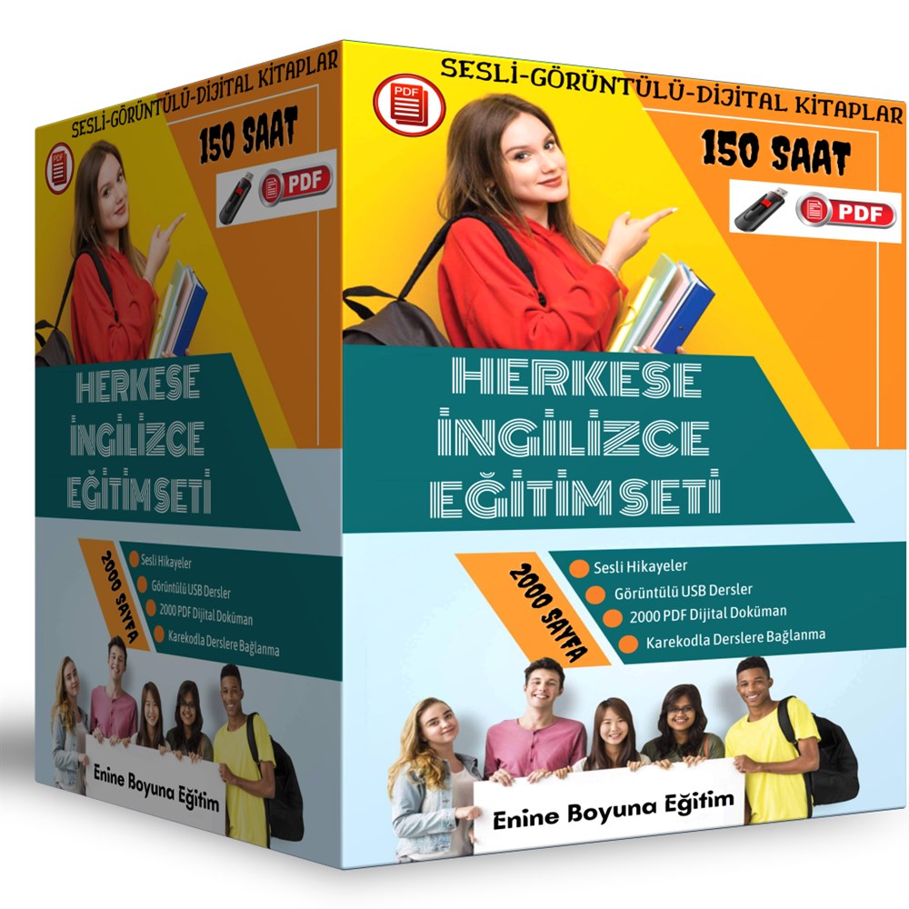 Herkese İngilizce Eğitim Seti (150 Saat Anlatım)