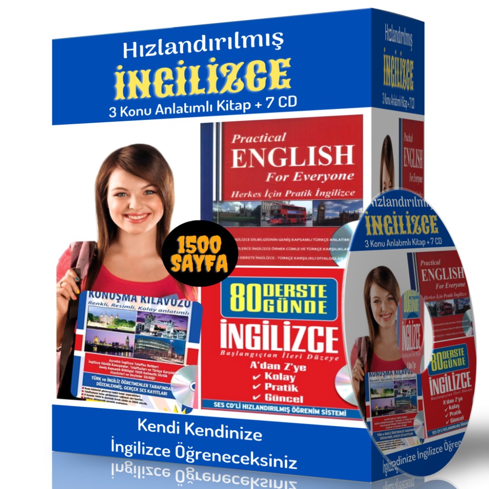 Hızlı İngilizce Öğreten Eğitim Seti
