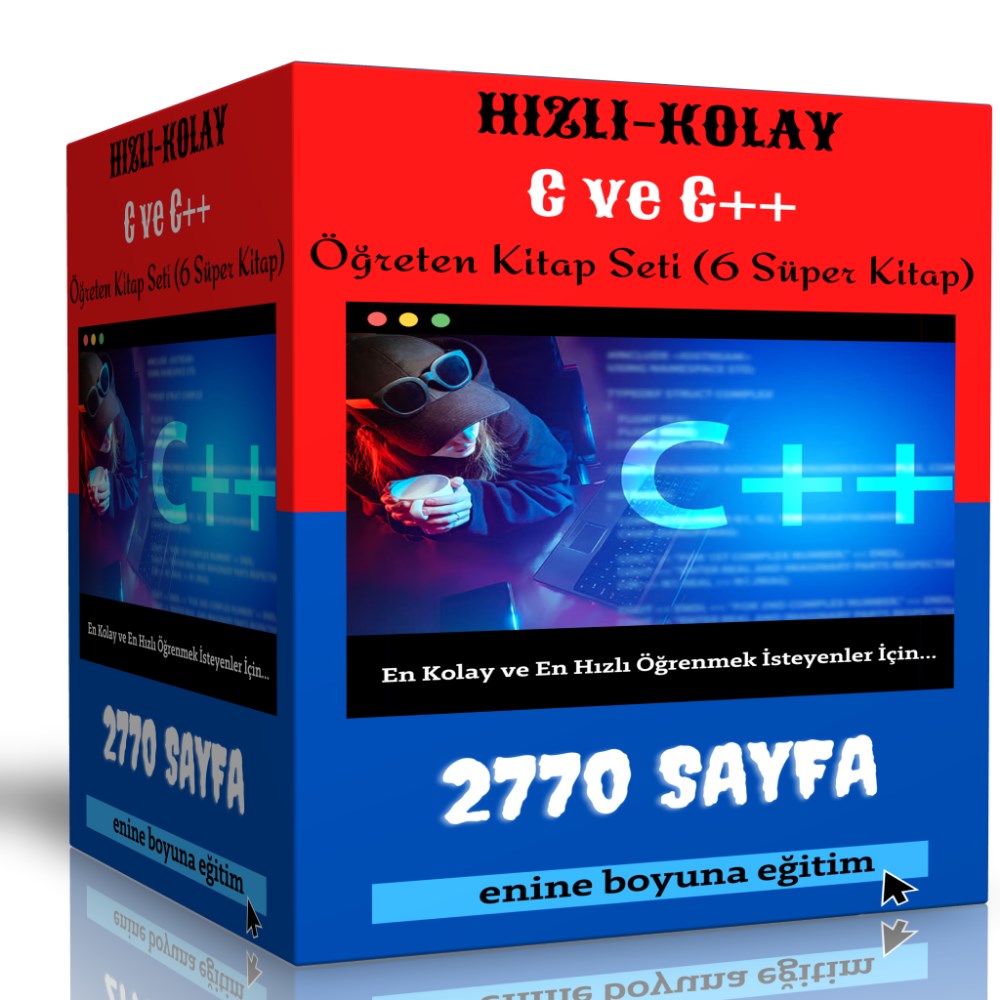 Hızlı- Kolaya C ve C++ Öğreten Kitap Seti