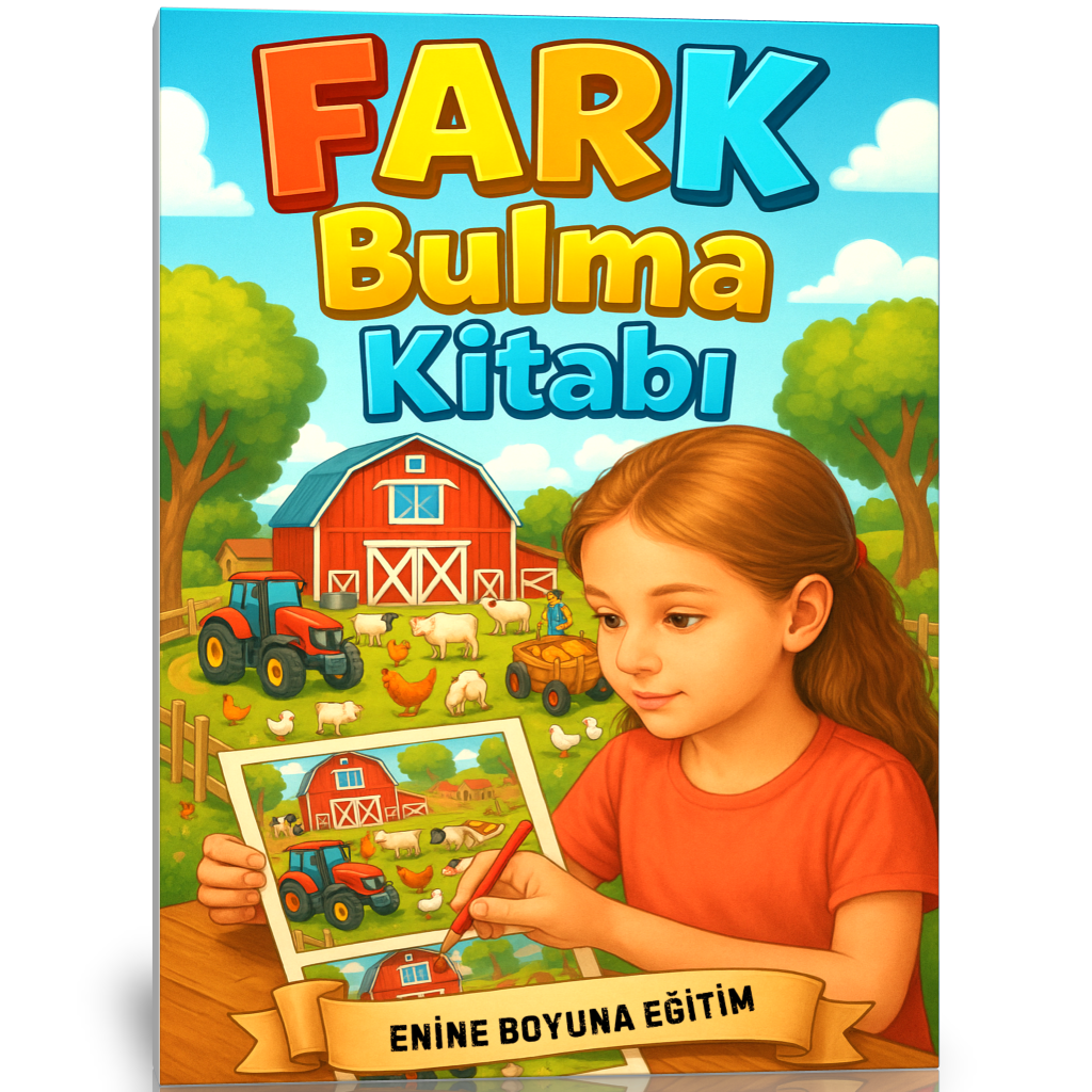 İki Resim Arasındaki Farkı Bulma Kitabı