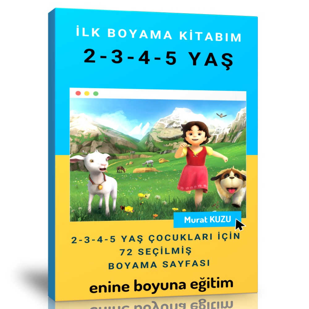 İlk Boyama Kitabım (2-3-4-5 YAŞ)