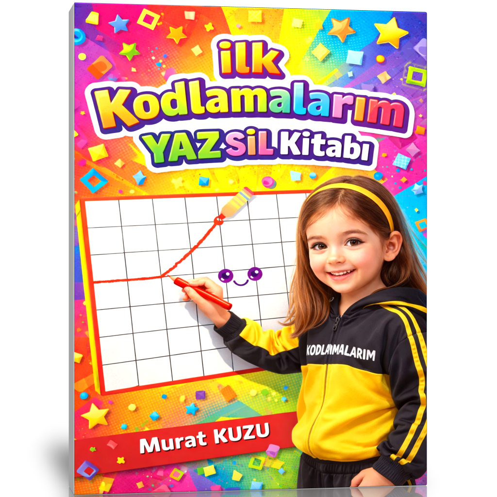 İlk Kodlamalarım – YAZ-SİL Kitabı (Algoritma Öğretir)