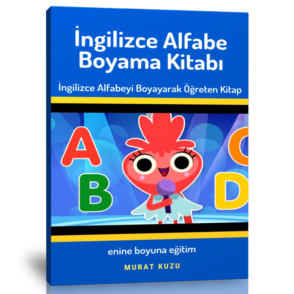 İngilizce Alfabe Boyama Kitabı