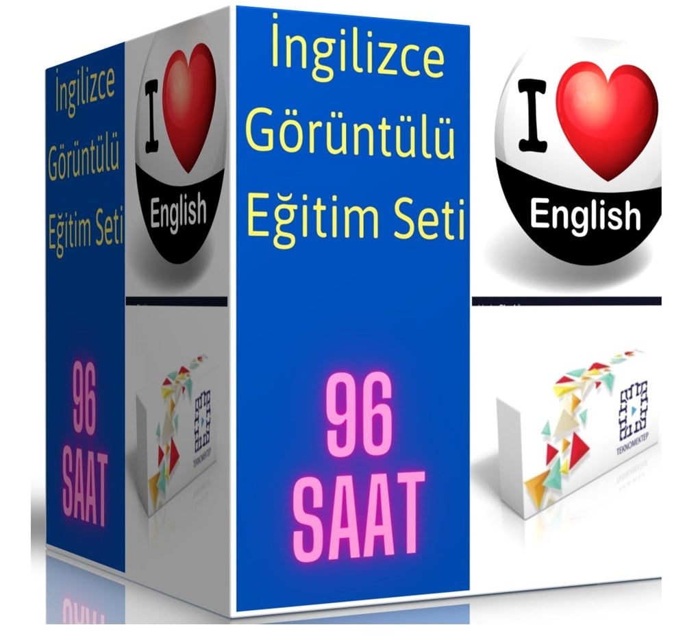 İngilizce Görüntülü Eğitim Seti