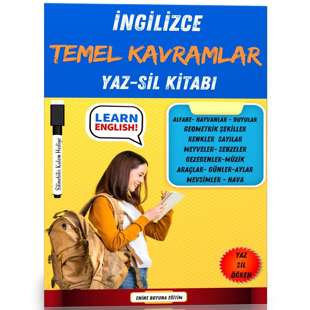 İngilizce TEMEL Kavramlar YAZ-SİL Kitabı