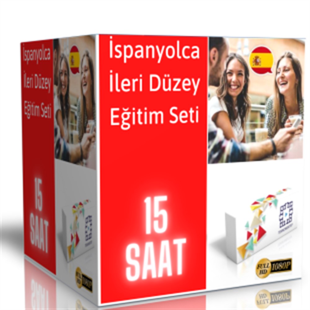 İspanyolca İleri Düzey Görüntülü Eğitim Seti