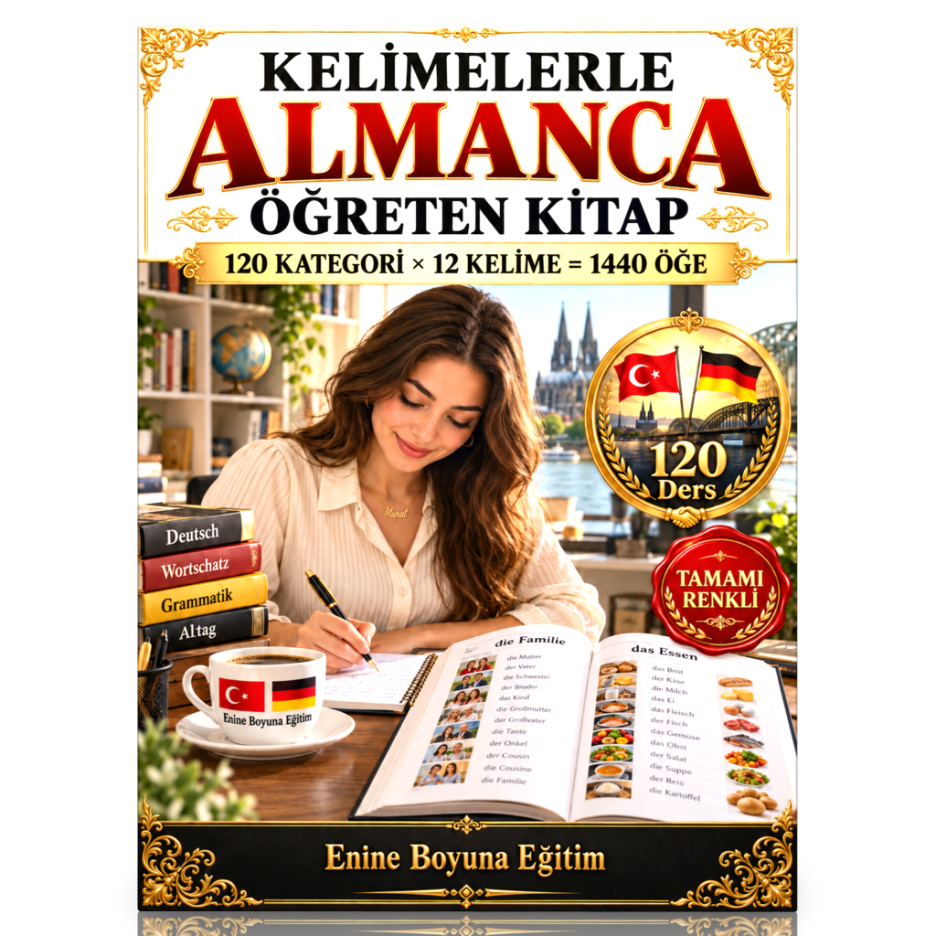 Kelimelerle Almanca Öğreten Kitap