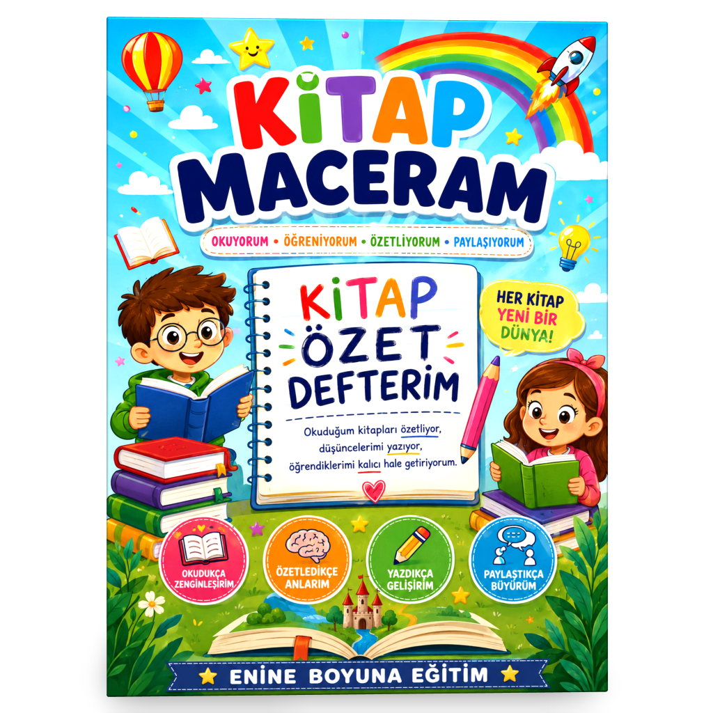 Kitap Özet Defterim  - KİTAP MACERAM 