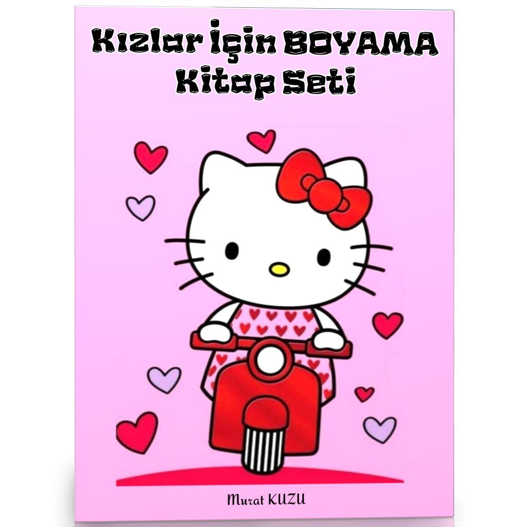 Kızlar İçin Boyama Kitap Seti (2 Kitap)