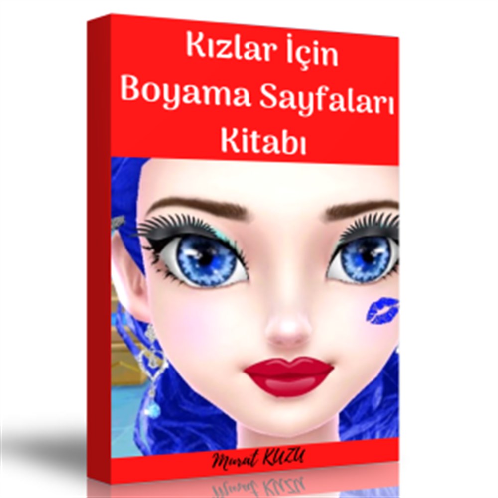 Kızlar İçin Boyama Sayfaları Kitabı