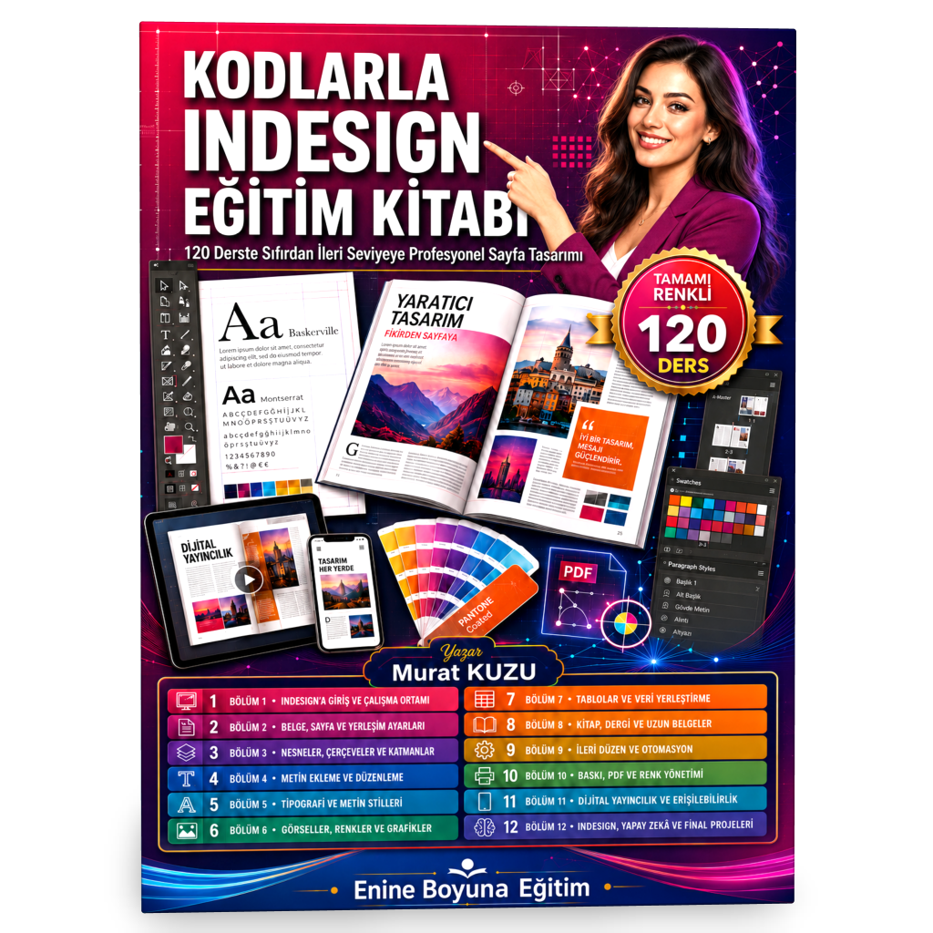 KODLARLA ADOBE INDESIGN EĞİTİM KİTABI