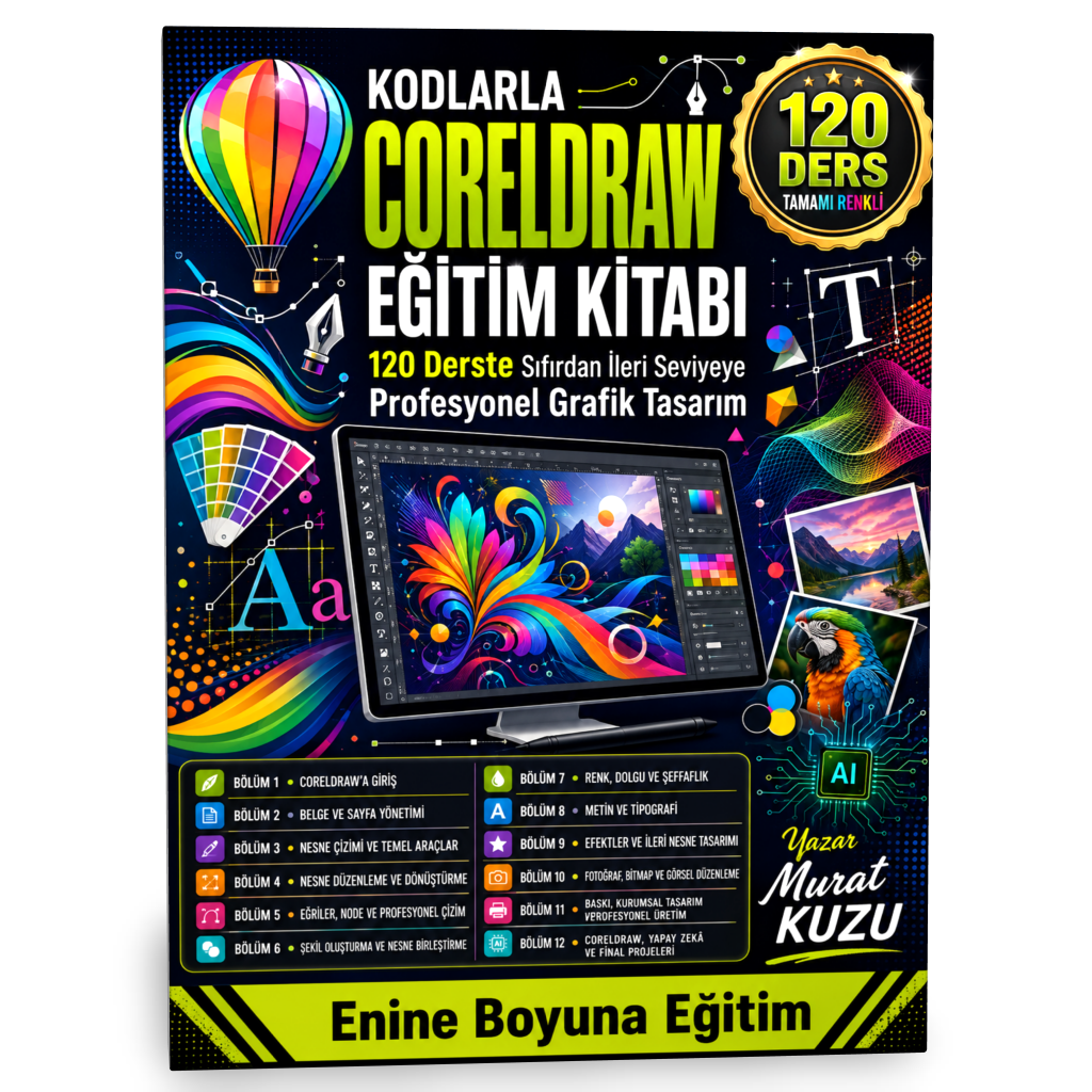 KODLARLA CORELDRAW EĞİTİM KİTABI