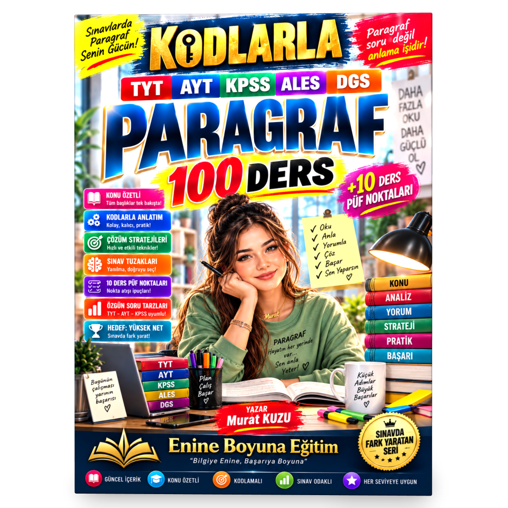 Kodlarla Paragraf 100 Ders | TYT • AYT • KPSS • ALES • DGS