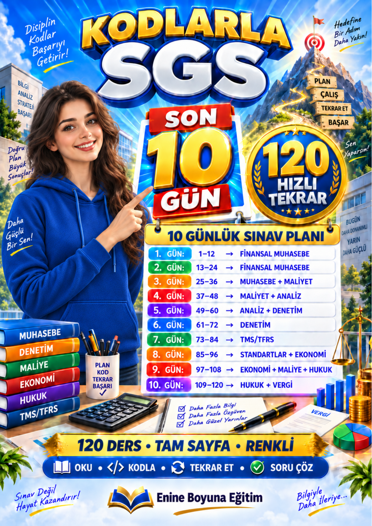 KODLARLA SGS SON 10 GÜN – 120 HIZLI TEKRAR