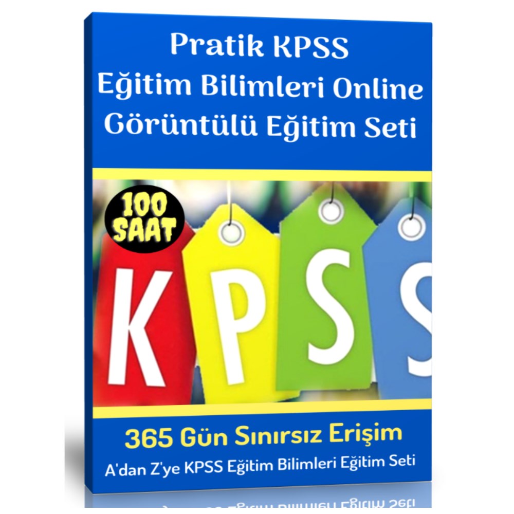 KPSS Eğitim Bilimleri Online Eğitim Seti
