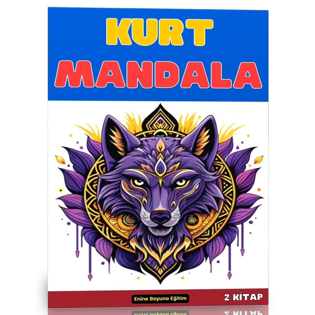 Kurt MANDALA Boyama Kitap Seti (2 Kitap)