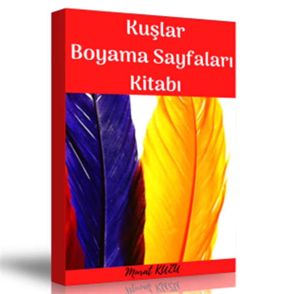 Kuşlarla İlgili Boyama Sayfaları Kitabı