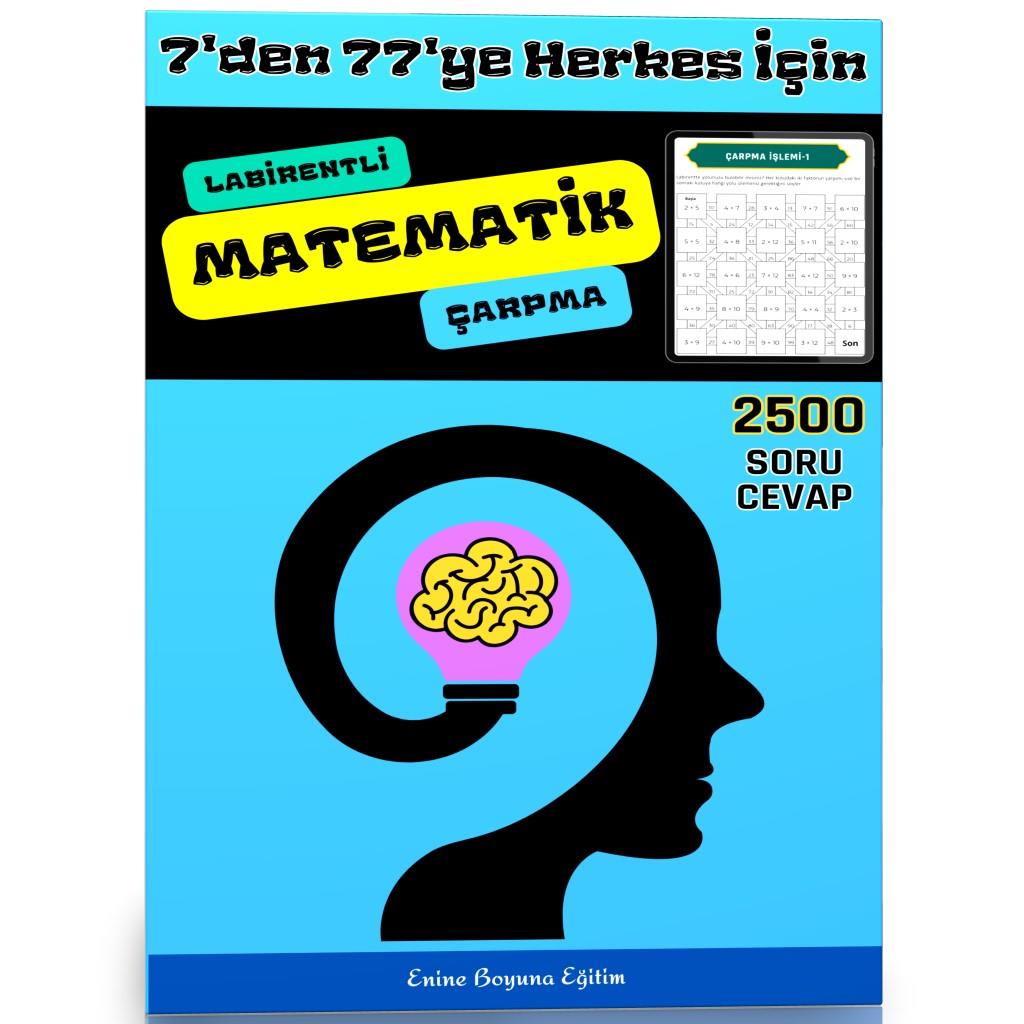 Labirentli Matematik Çarpma İşlemi Kitabı