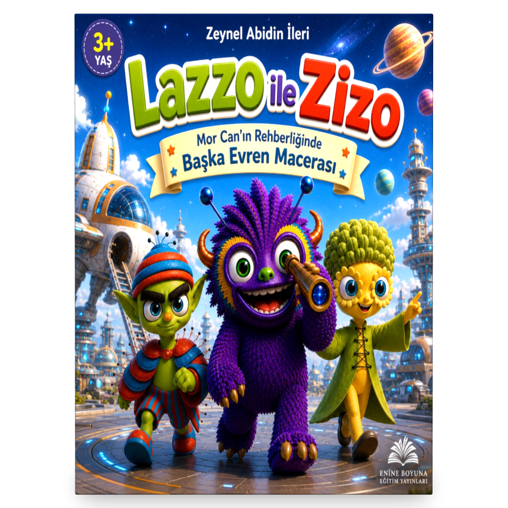 Lazzo ile Zizo – Mor Can'ın Eşliğinde Gizemli Yolculuk | 3+ Yaş Resimli Çocuk Kitabı