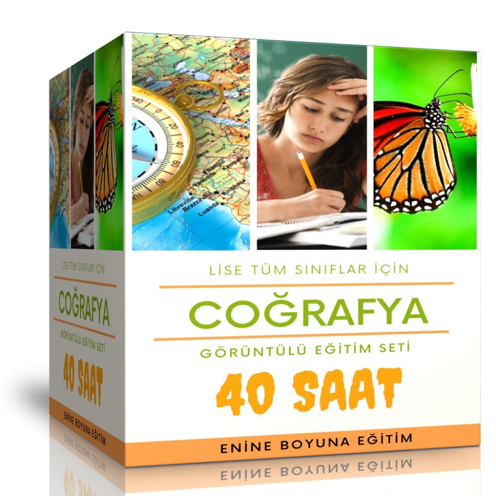 Lise Tüm Sınıflar İçin Coğrafya Görüntülü Eğitim Seti