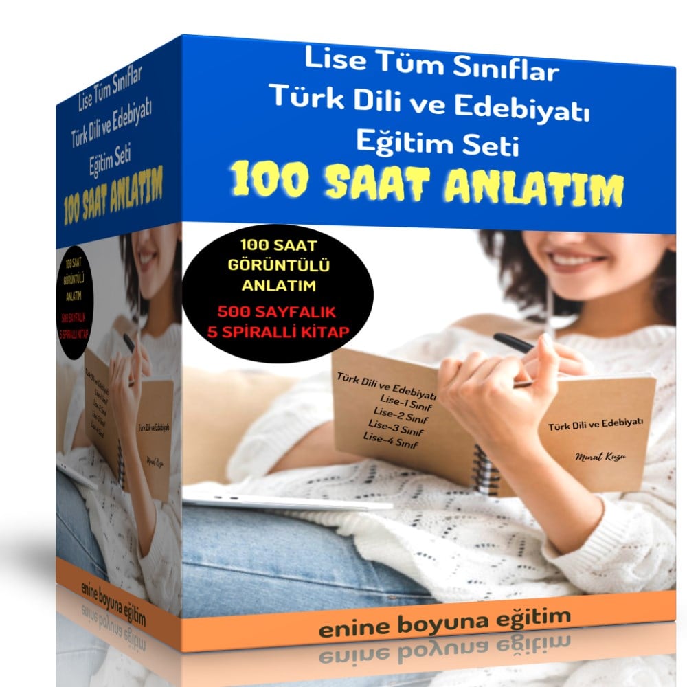 Lise Tüm Sınıflar Türk Dili ve Edebiyatı Eğitim Seti (100 Saat Anlatım)