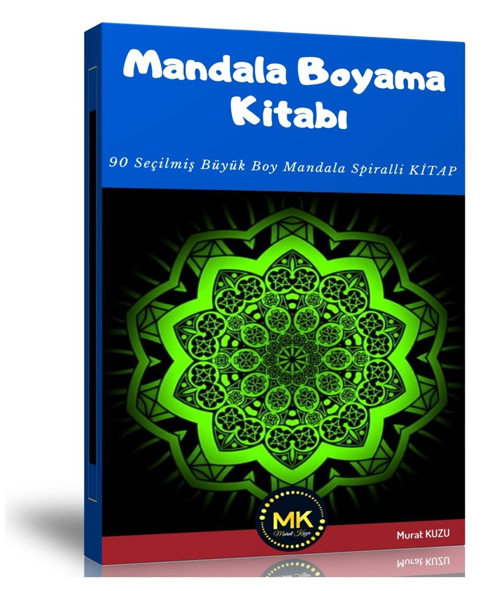 Mandala Boyama Kitabı (90 Seçilmiş Mandala)