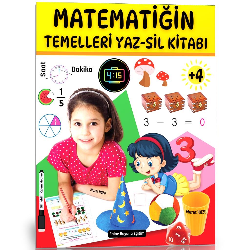 Matematiğin Temelleri YAZ-SİL Kitabı (+4 YAŞ)