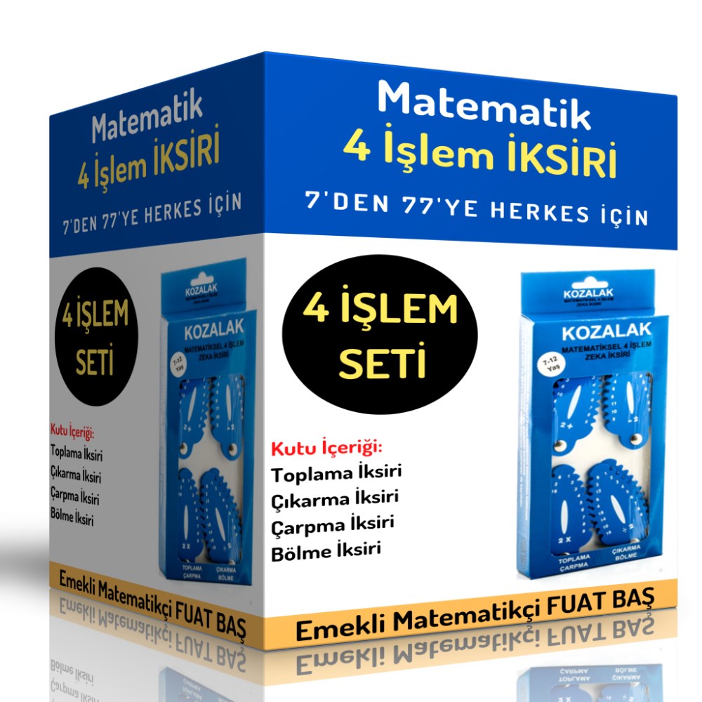 Matematik Dört İşlem İksiri (Sihirli Matematik Kutusu)