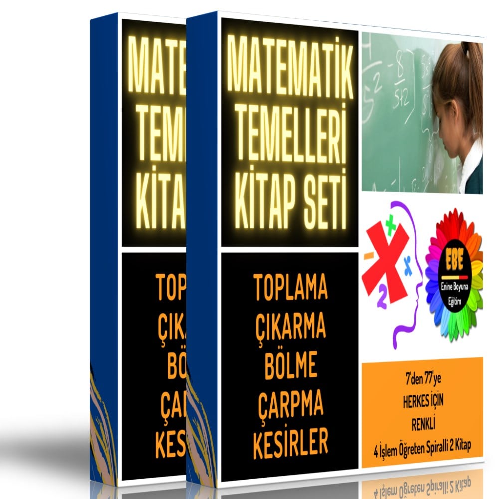 Matematik Temelleri Kitap Seti (2 Spiralli Kitap)