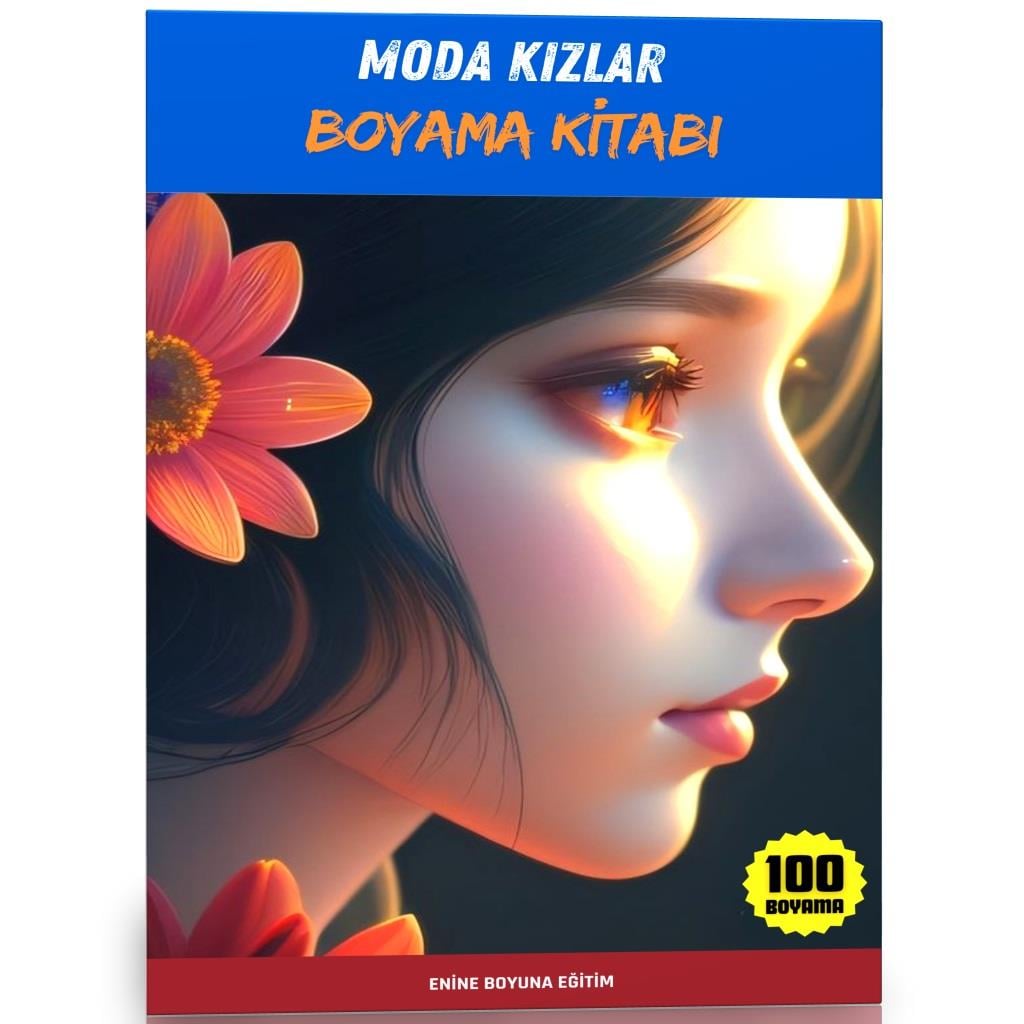 Moda Kızlar Boyama Kitabı 