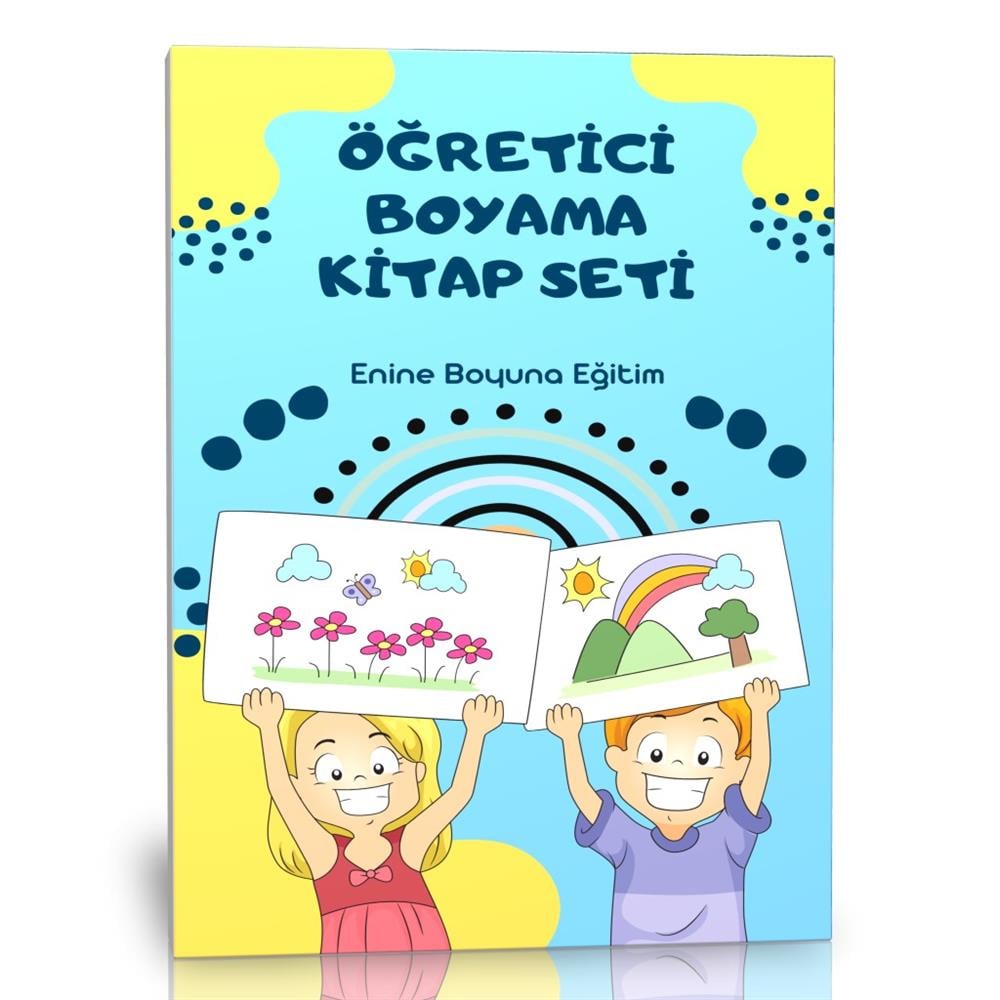 Öğretici Boyama Kitap Seti (3 SÜPER Kitap)