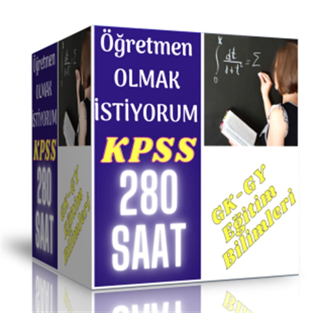 Öğretmen Olmak İstiyorum KPSS Eğitim Seti (GK-GY-Eğitim Bilimleri)