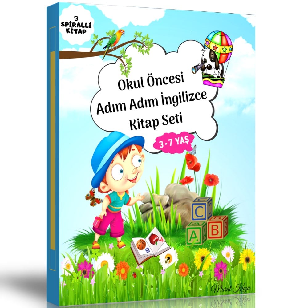 Okul Öncesi Adım Adım İngilizce Kitap Seti