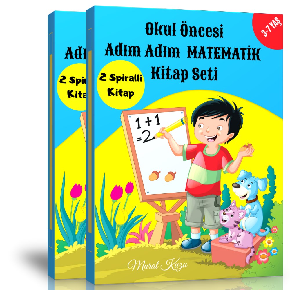 Okul Öncesi Adım Adım Matematik Kitap Seti