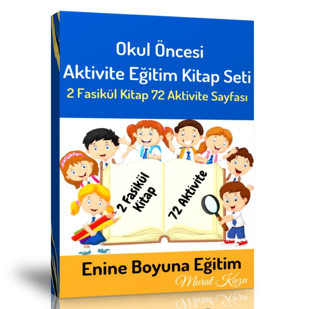 Okul Öncesi Aktivite Eğitim Kitap Seti (2 Fasikül Kitap)