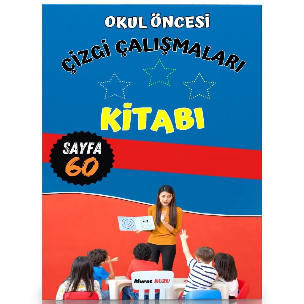 Okul Öncesi Çizgi Çalışmaları Kitabı