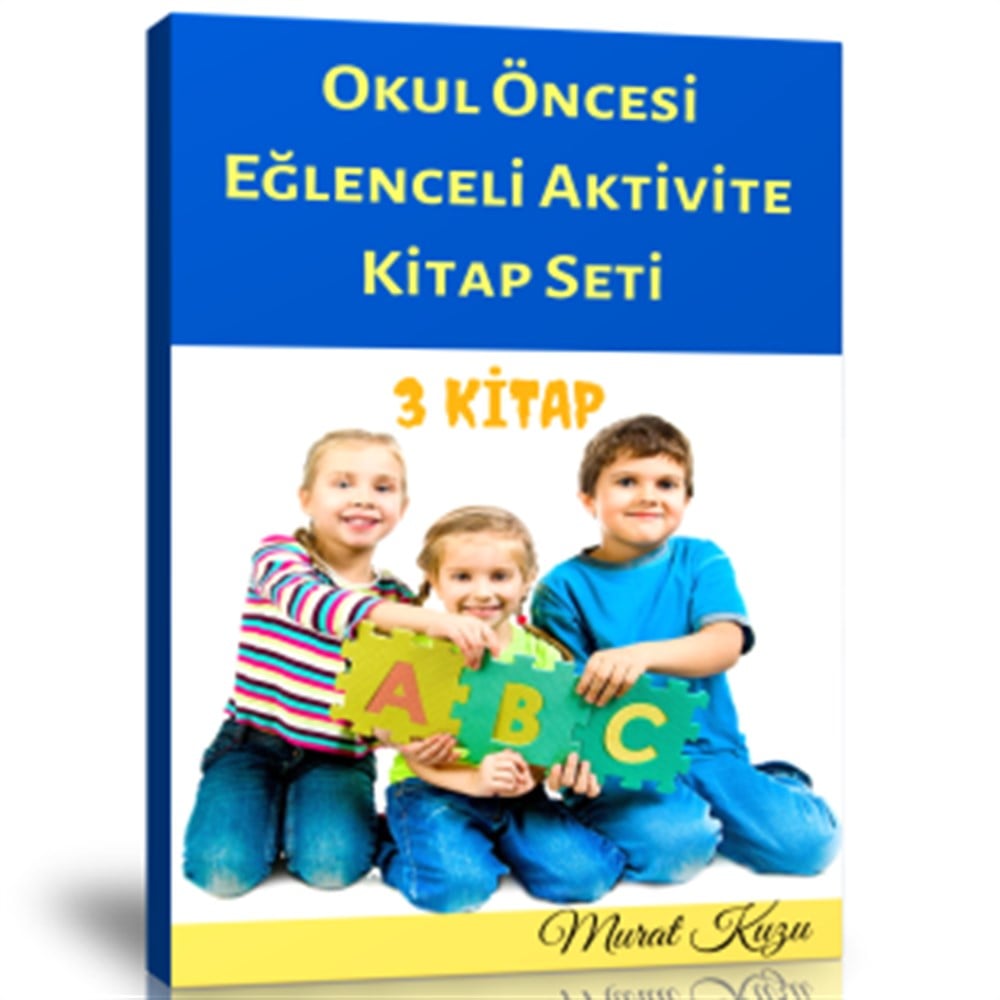 Okul Öncesi Eğlenceli Aktivite Kitap Seti (3 Fasikül Kitap)