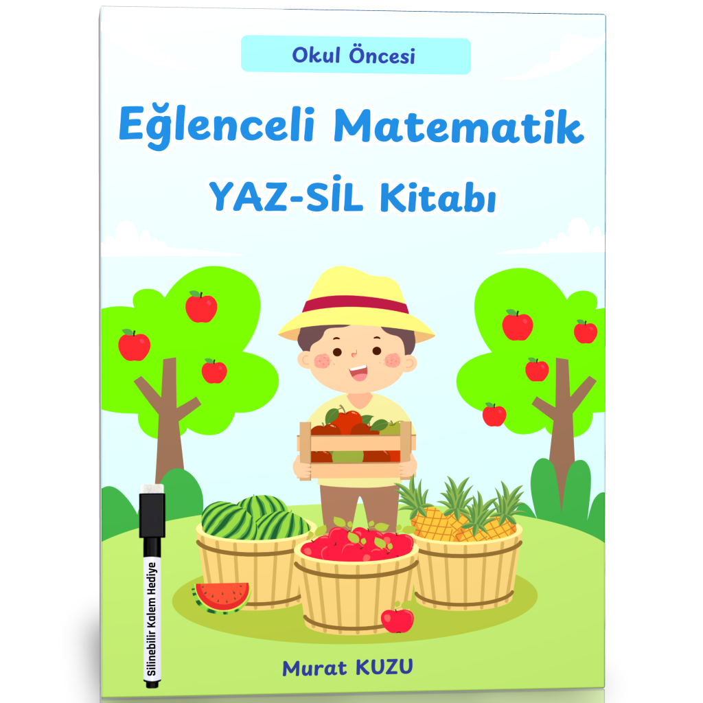 Okul Öncesi Eğlenceli Matematik YAZ-SİL 