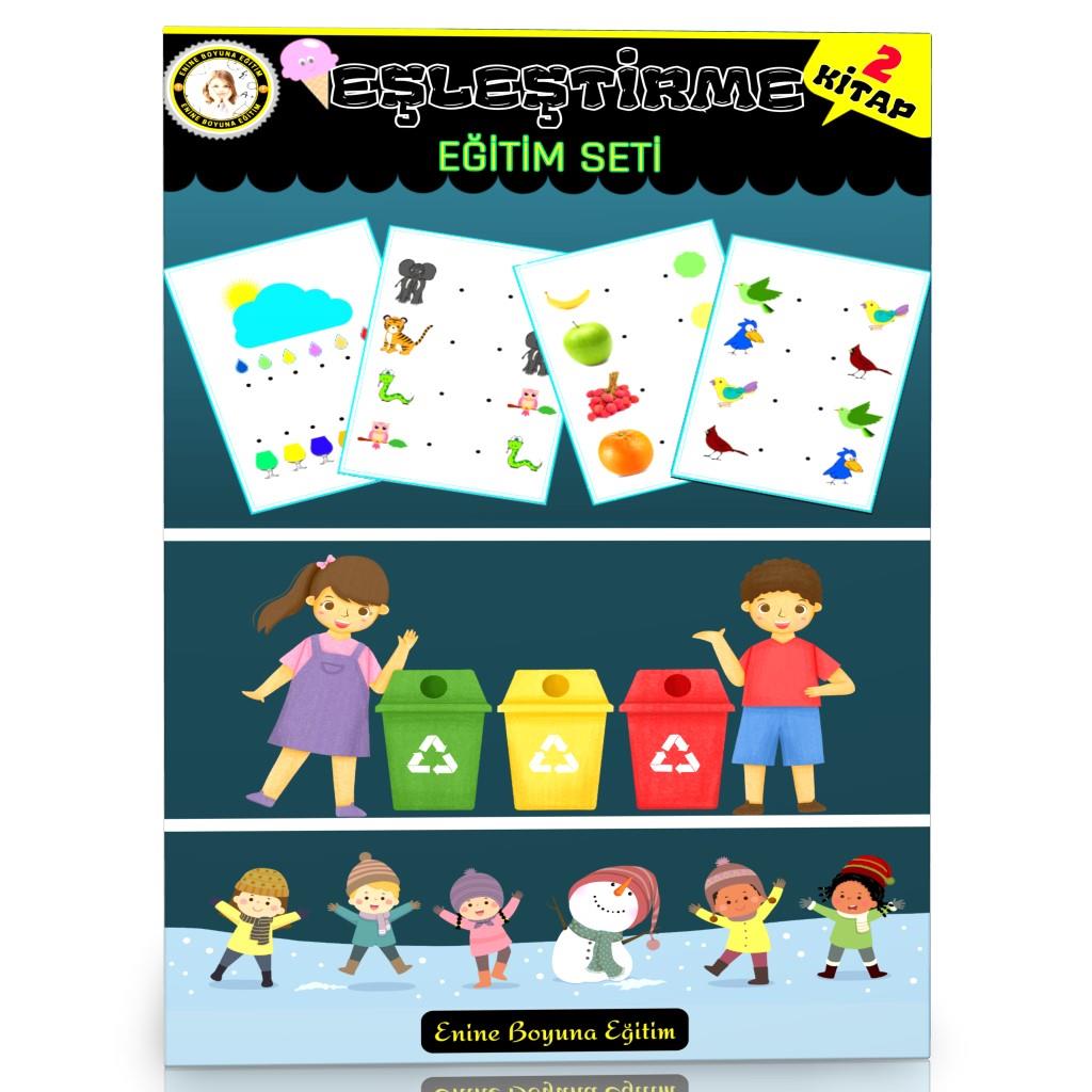 Okul Öncesi Eşleştirme Eğitim Seti (2 Kitap)