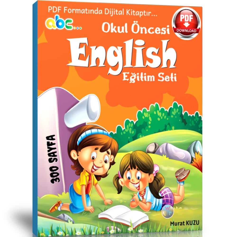 Okul Öncesi İngilizce Eğitim Seti (PDF Kitap)