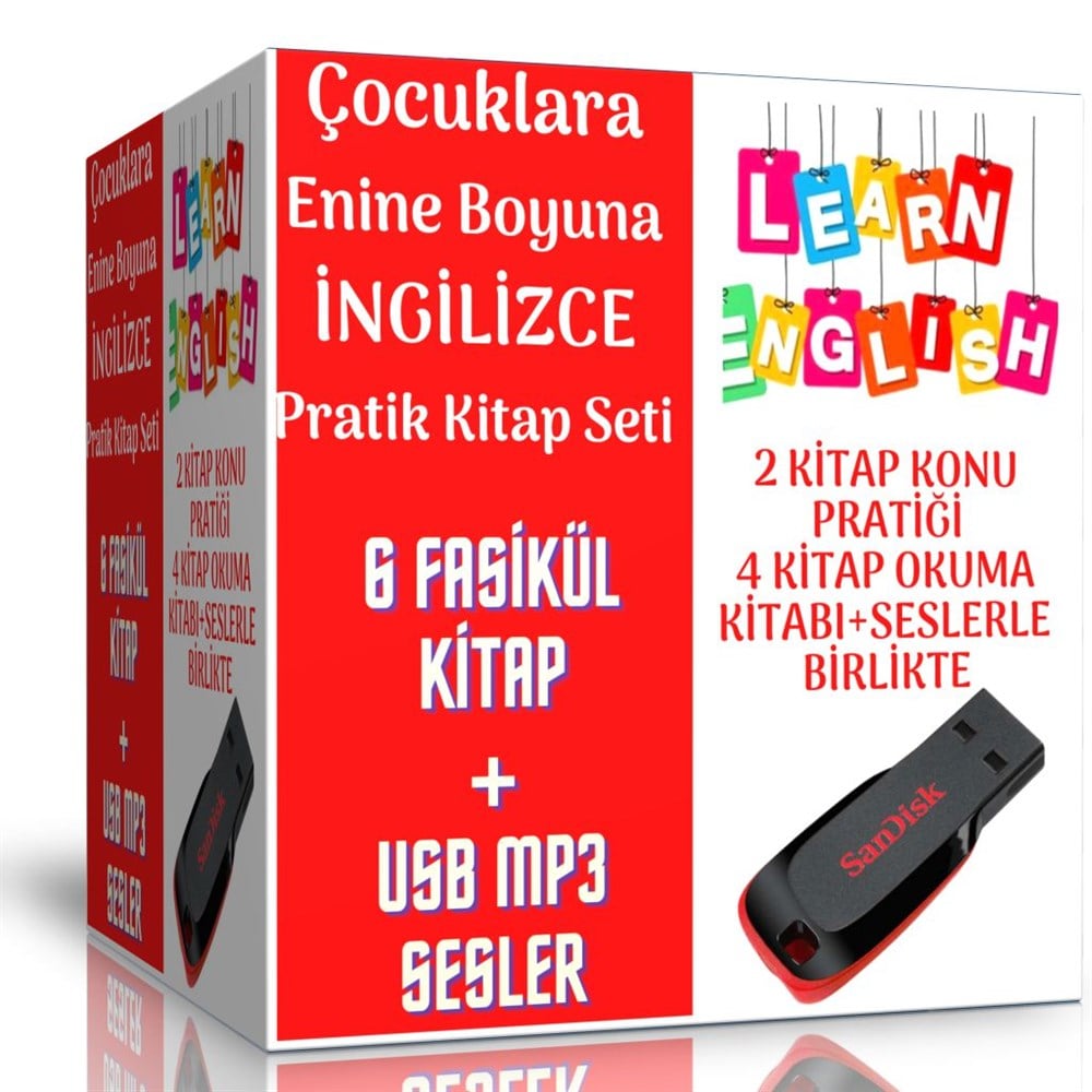 Okul Öncesi İngilizce Pratik Kitap Seti (6 Fasikül Kitap)