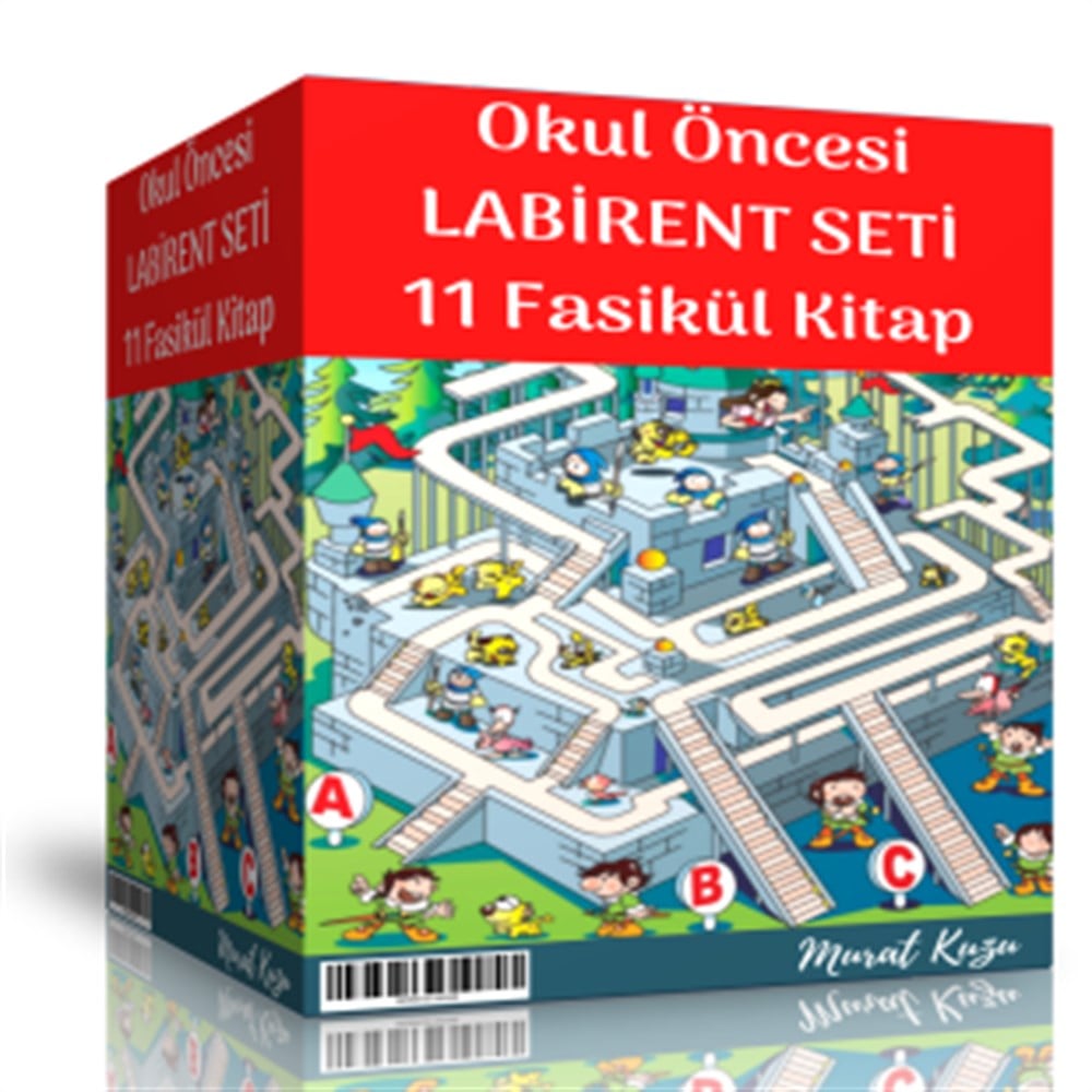 Okul Öncesi Labirent Seti (11 Fasikül Kitap)