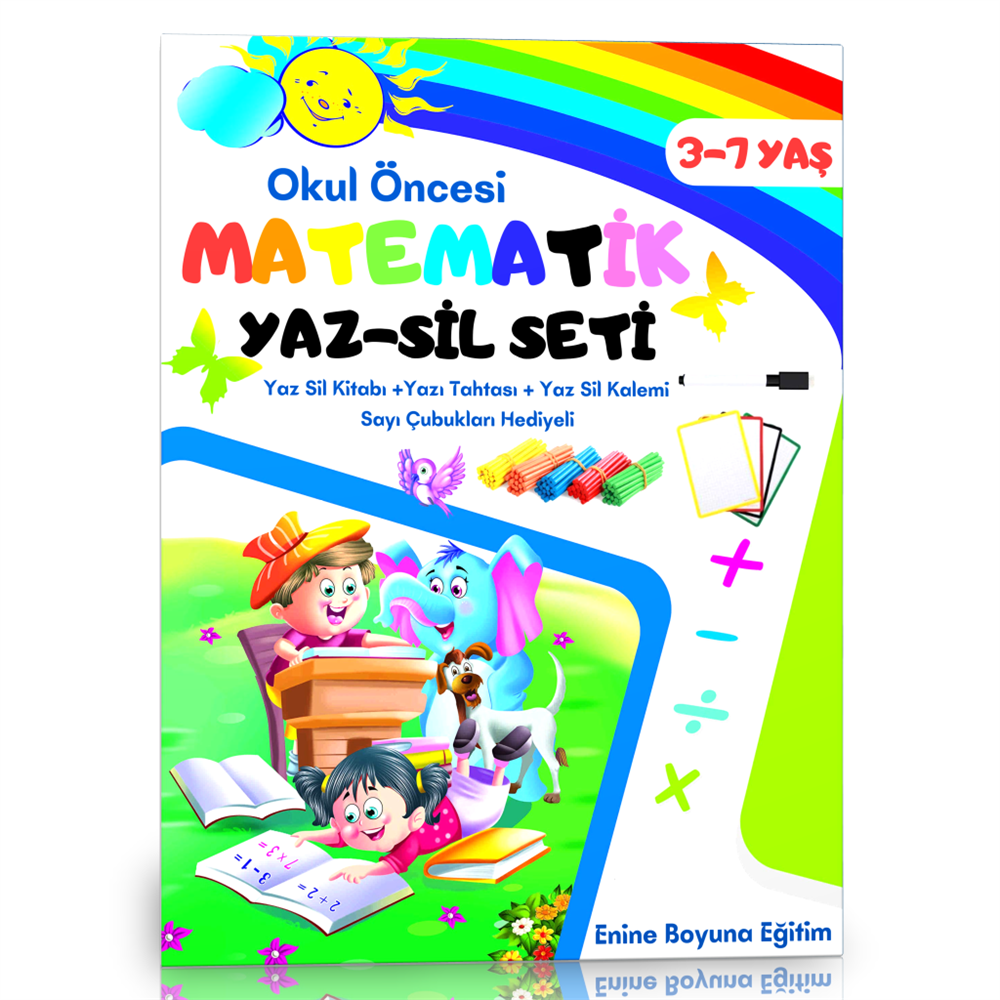 Okul Öncesi Matematik YAZ-SİL Seti