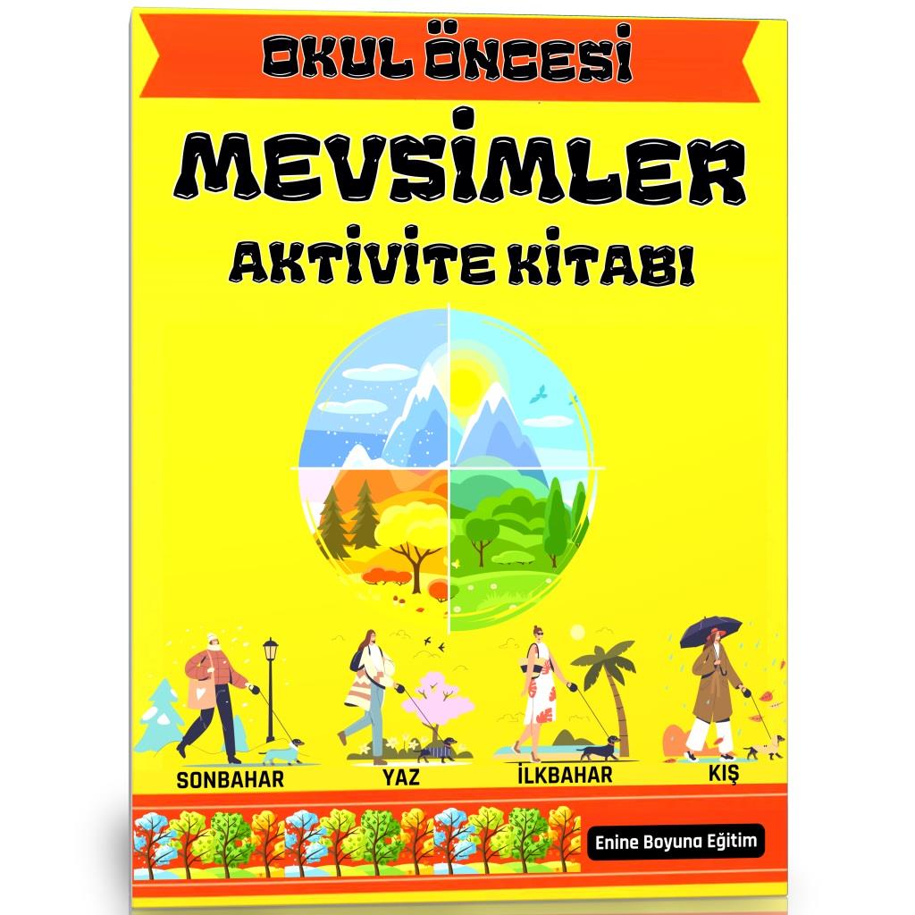 Okul Öncesi Mevsimler Aktivite Kitabı